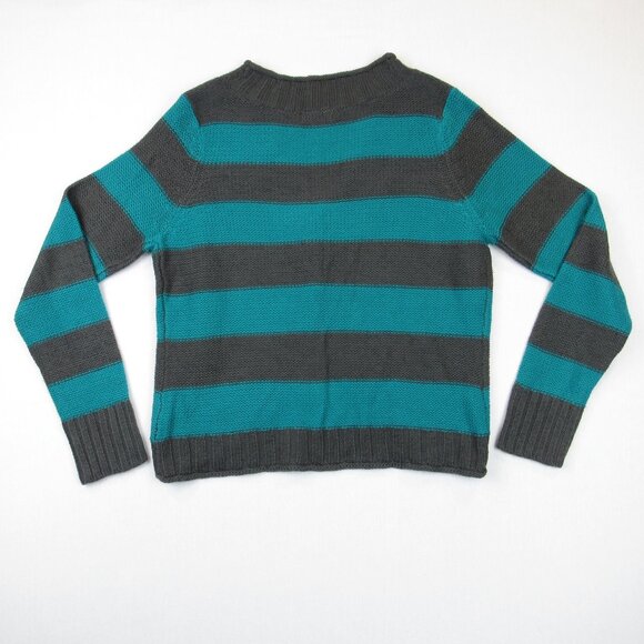 ARIZONA Jean Company Striped Cardigan Sweater Size 1X - Picture 3 of 4